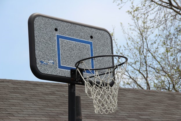 Picture of Basketball Backboard and Net