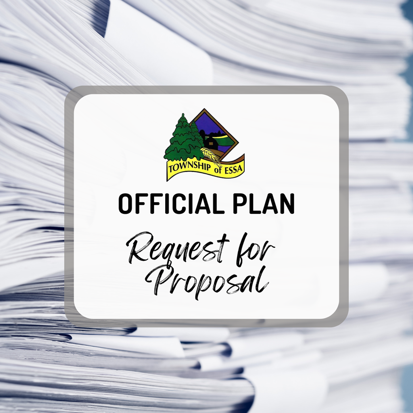 Official Plan - Request for Proposal
