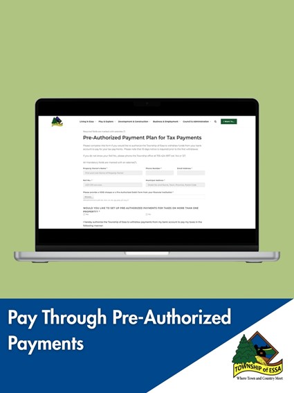 Pre-Authorized Payments