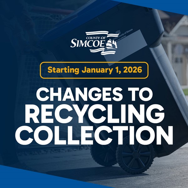 County of Simcoe - Changes to Recycling Collection
